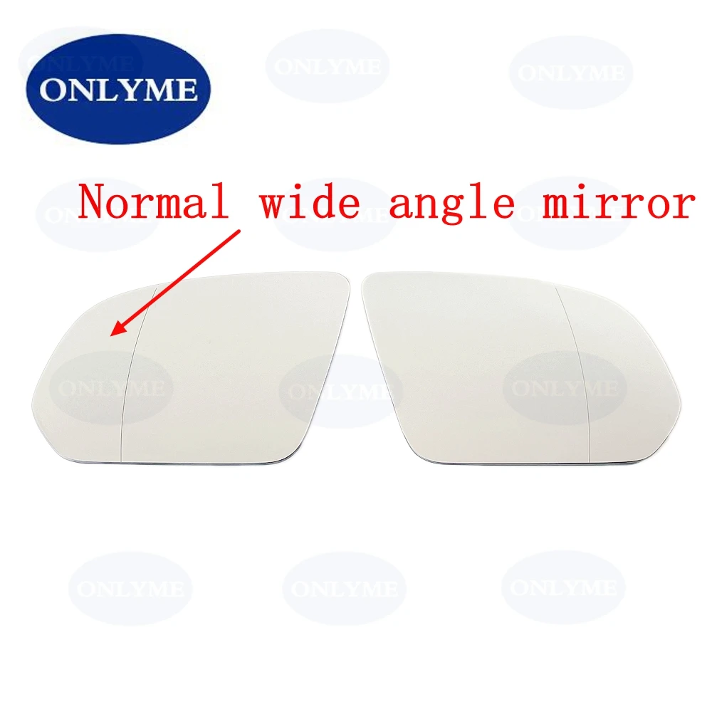 Led Warning Blind Spot Heated Wide Angle Mirror Glass For Mercedes Benz GLE W167,GLE COUPE C167,GLS X167,Class G W463 2019-2024