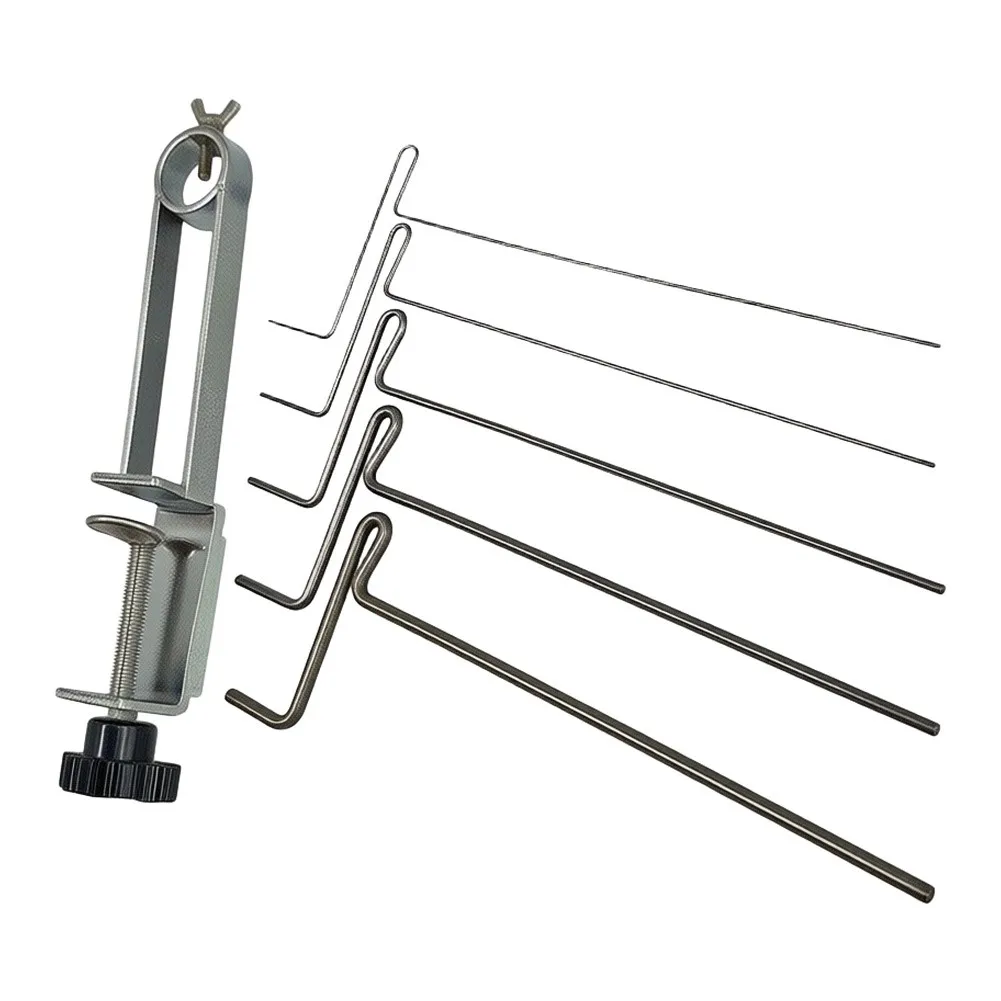5PCS Metal Wire Wrapping Coiling Winder Set With 1-5mm Crankshaft For DIY Jewelry Making Crafts Tool Kit
