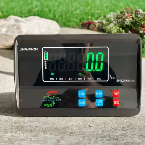 Weighting Display Instrument Dx-1 Electronic Platform Scale Led Display Header Weight Indicator Display Load Meter Controller