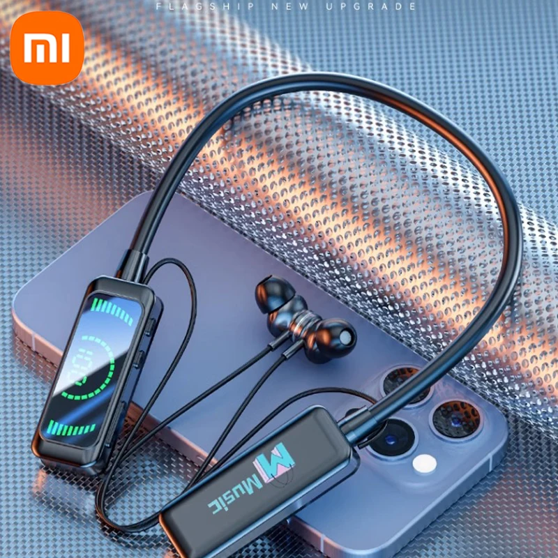 Xiaomi Wireless Bluetooth5.4 Headset Hearing Aid Magnetic Extra Long Standby Neck Strap Hanging Waterproof Headset with Mic