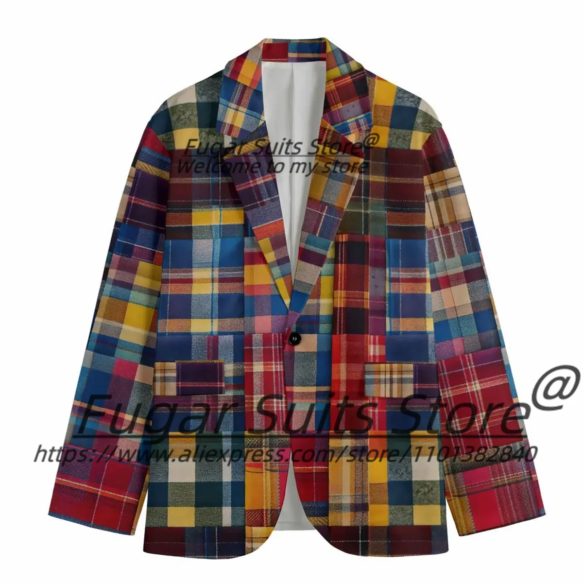 

Повседневные мужские костюмы в клетку по индивидуальному заказу, приталенные свадебные смокинги с зубчатыми лацканами для жениха, комплекты из 2 предметов, мужской пиджак для выпускного вечера, костюм Homme