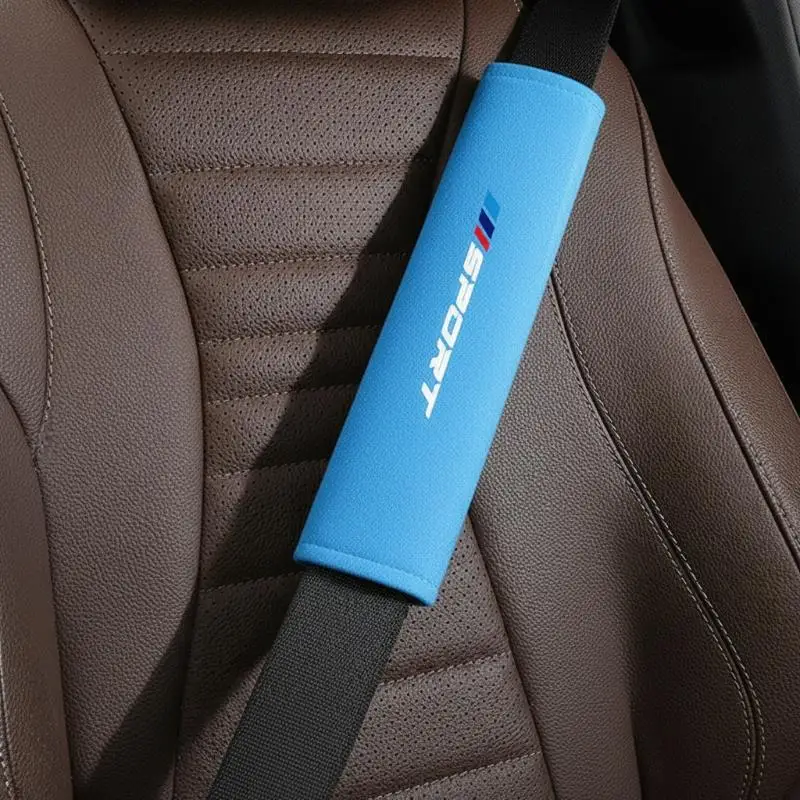 Car Seat Belt Cushion Soft Skin-Friendly Anti-Wear 1 Pcs Universal Fit Fashion Personalized for Daily Driving Long Road Trip