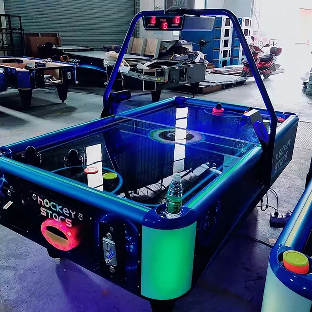 

Best Sale Classic Air Hockey Table Pusher Handle Interactive Sports Machine for Home Commercial Coin Operated Games