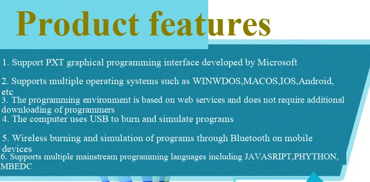micro:bit Hauptplatine micro: Programmierbares Entwicklungsboard V1.5 Controller Roboter STEAM-Kit – Detail 3