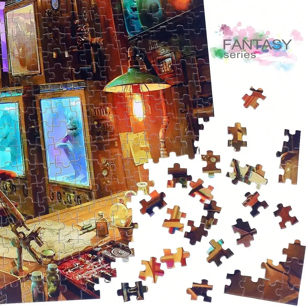 120/300/500/520/1000/1314 قطعة بازل قطع غرفة مخفية لغز خشبي ديكور المنزل لعبة تعليمية للكبار لعبة هدية عيد ميلاد