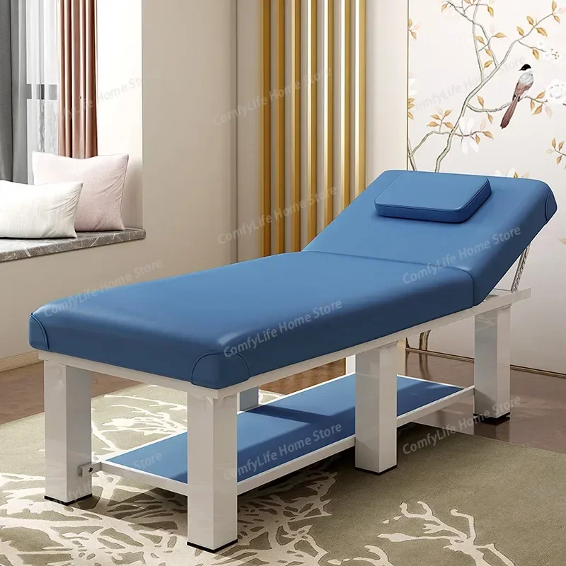 

Beauty Massage Table Face Tattoo Therapy Lash Thai Massage Bed Spa Speciality Ear Cleaning Lettino Estetista Salon Furniture