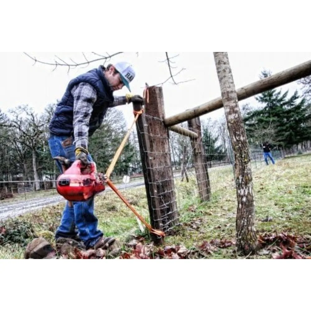 885005 PullzAll Bezprzewodowa elektryczna wciągarka przenośna 24V DC z linką stalową i 2 akumulatorami: 1/2 tony