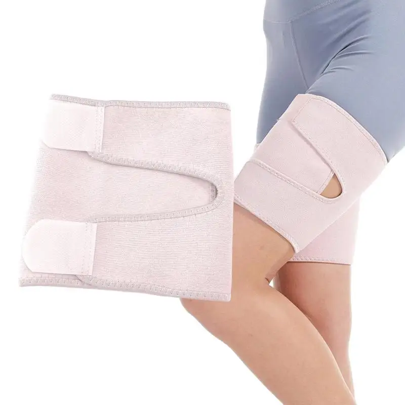 Thigh Wrap Hamstring Brace Support Compression Sleeve for Pulled Hamstring Strain Injury Tendonitis Rehab and Recovery