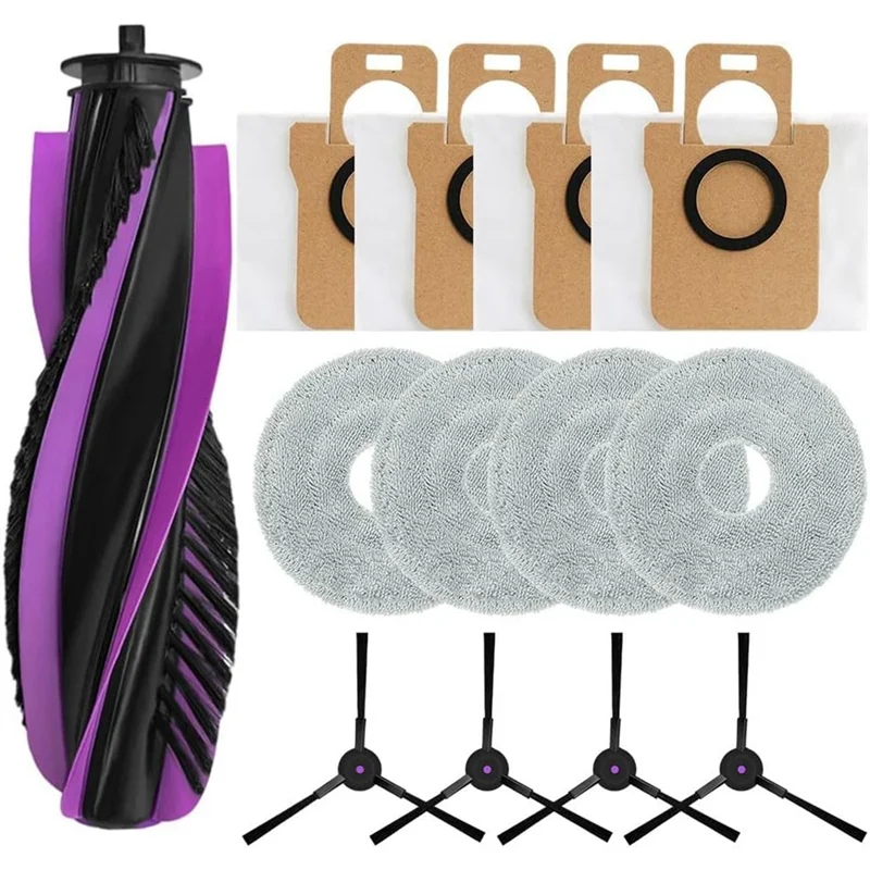 KEOL-Staubbeutel Mopptuch Hauptseitenbürste Ersatzteile für JONR P20 Pro Roboterstaubsauger