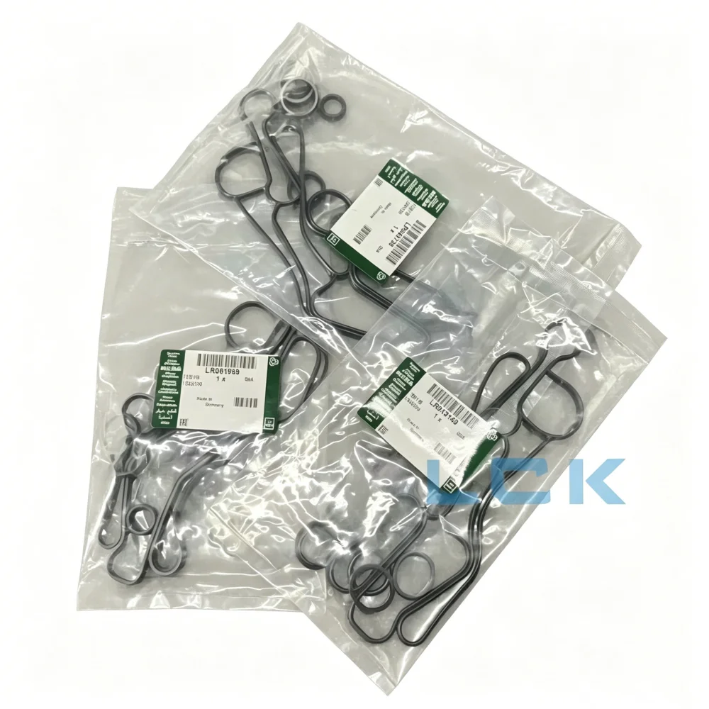 Car Engine Oil Cooler Gasket Set For Range Rover Sport For Range Rover Discovery LR4 3.0L LR040738  LR013149 LR061969