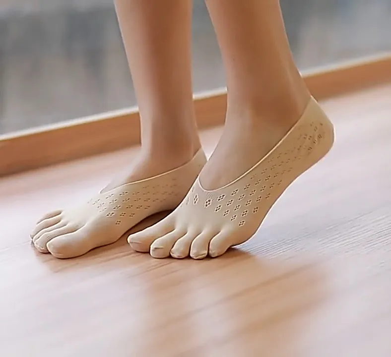 1-6 пар мужских и женских невидимых нескользящих хлопковых носков-лодочек с низким вырезом