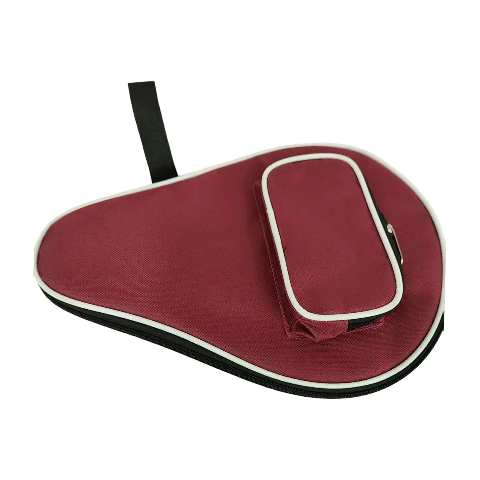 

Multifunctional Pingpong Paddle Case Mesh Material Paddle Protector Bag with Zipper Pocket for Travel and Training
