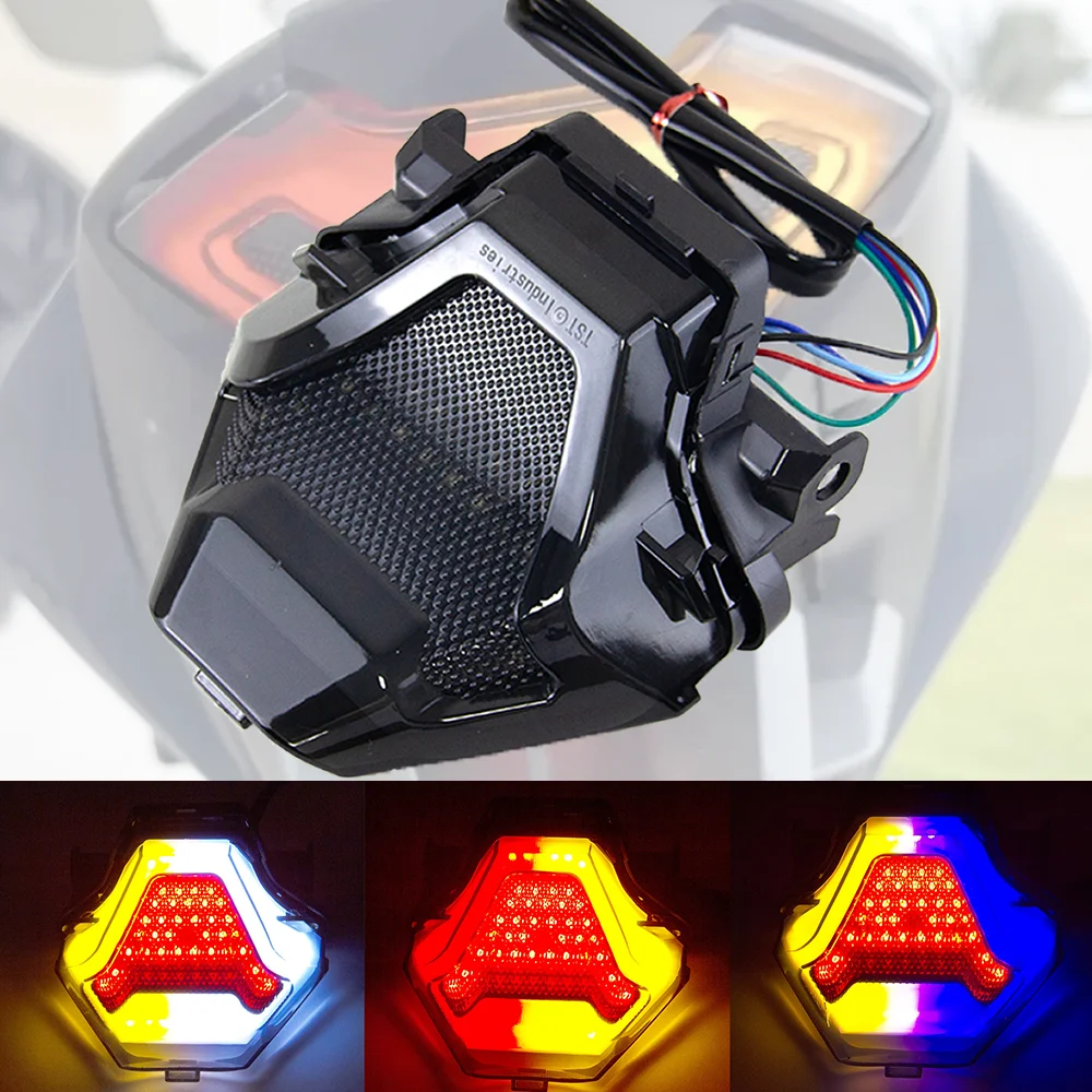 

Motorcycle LED Taillight Turn Brake Signals Integrated Tail Light For Yamaha Sniper 150 Y15 Y15ZR MT03 MT25 R3 R25 MT07 FZ07