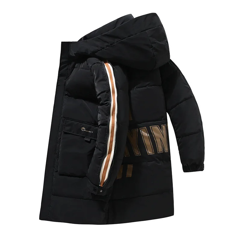 

10XL Long Section of The Large Size Parkas Clothing Men Winter New Thickened Warm Jacket Cold Cotton-padded Jacket Tide Men 9XL