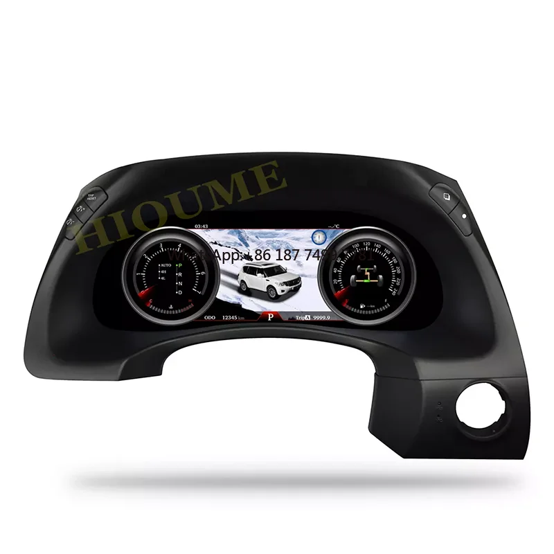 

LCD Speedometer LINUX Instrument Cluster Upgrading Car Accessories for .. Patrol Y62 . QX80 2015-2020