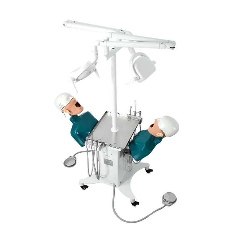 Den tal training simulator student 4 Hand Operate phantom head Den tal simulation unit