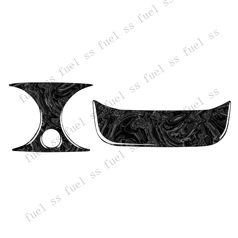 S+ 2pcs Rear Air Vent Outlet Cover Pad For Mercedes Benz C Class W205 2015-2018 view 3