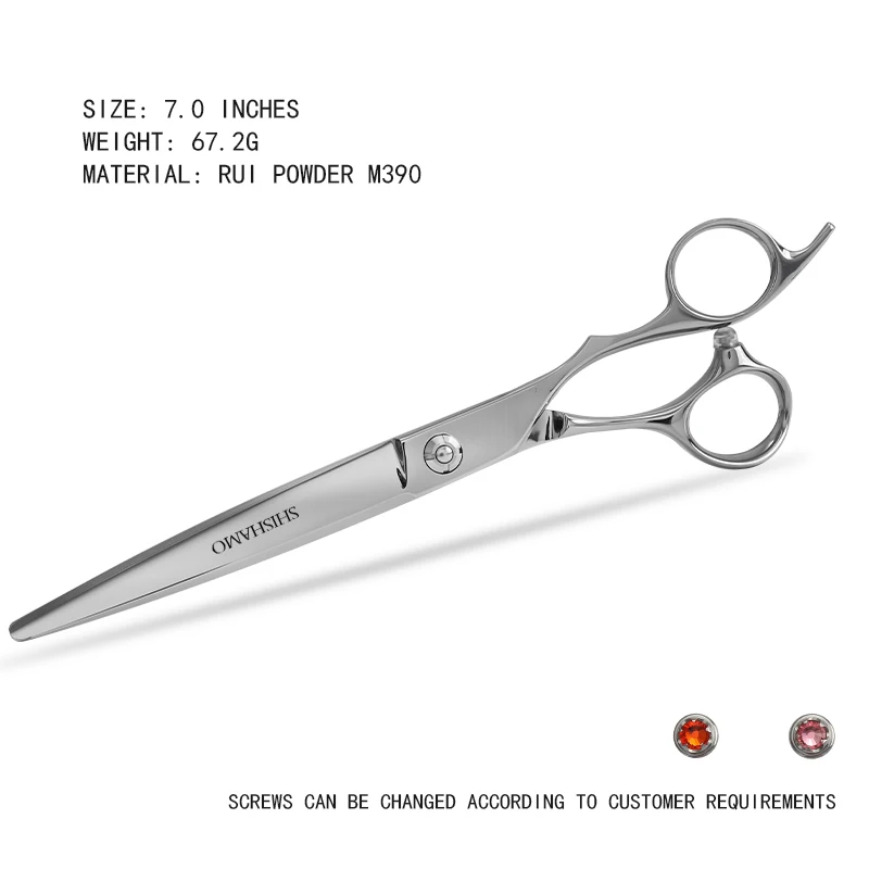 CNC High Quality Powder Steel Hair Cutting Scissors Hairdressing Scissors Shears Barber Scissors for Hairstylist Salon