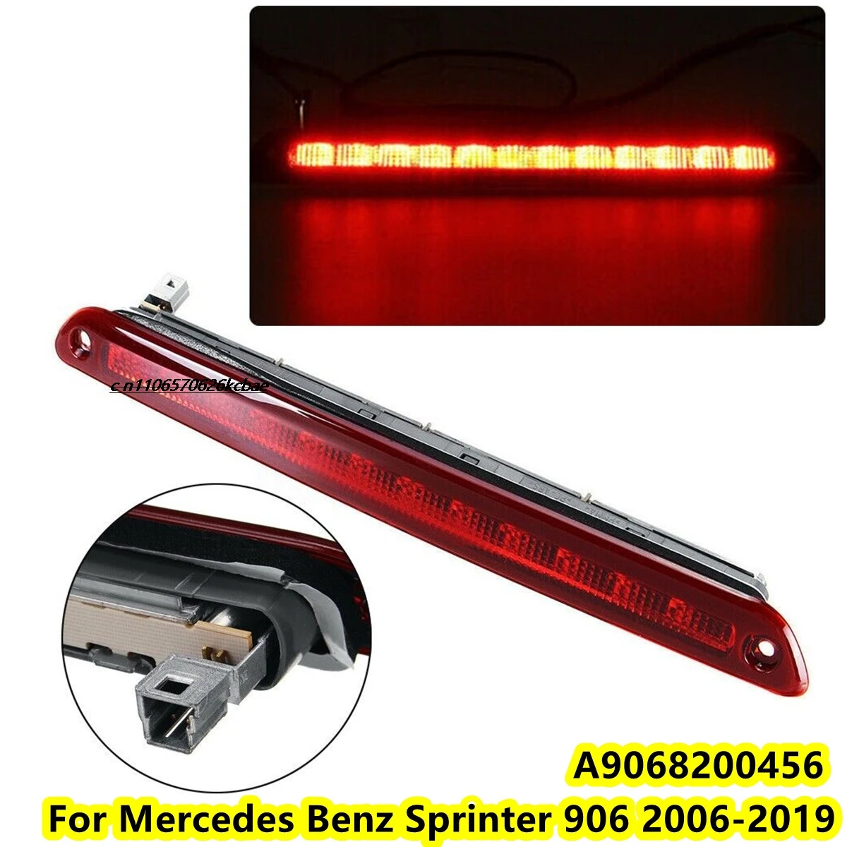 

Applicable to the third high-mounted brake light brake warning signal light of Mercedes-Benz Sprinter 906 Volkswagen Kraft 06-16