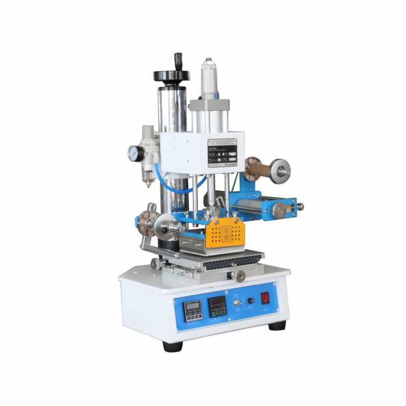 

Настольный пневматический термопресс 819H2 (Китай) для нанесения логотипов и товарных знаков, с точной регулировкой рабочей платформы, высокая точность