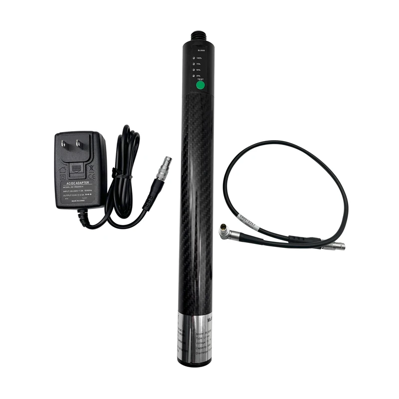 

BL5000 GPS Pole Battery for Leica South Hi-target Trimble V30 V50 F61 G66 GNSS RTK GPS Power External Pole 12V 5000mAh Battery