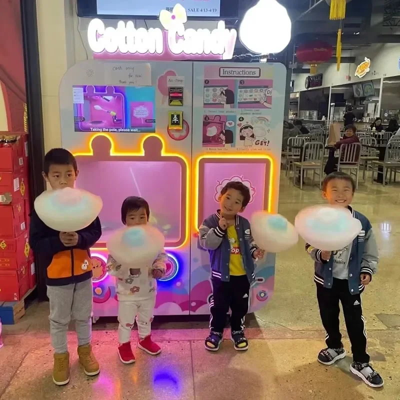 Automatic sugar cotton candy machine cotton candy machine vending cotton candy maker