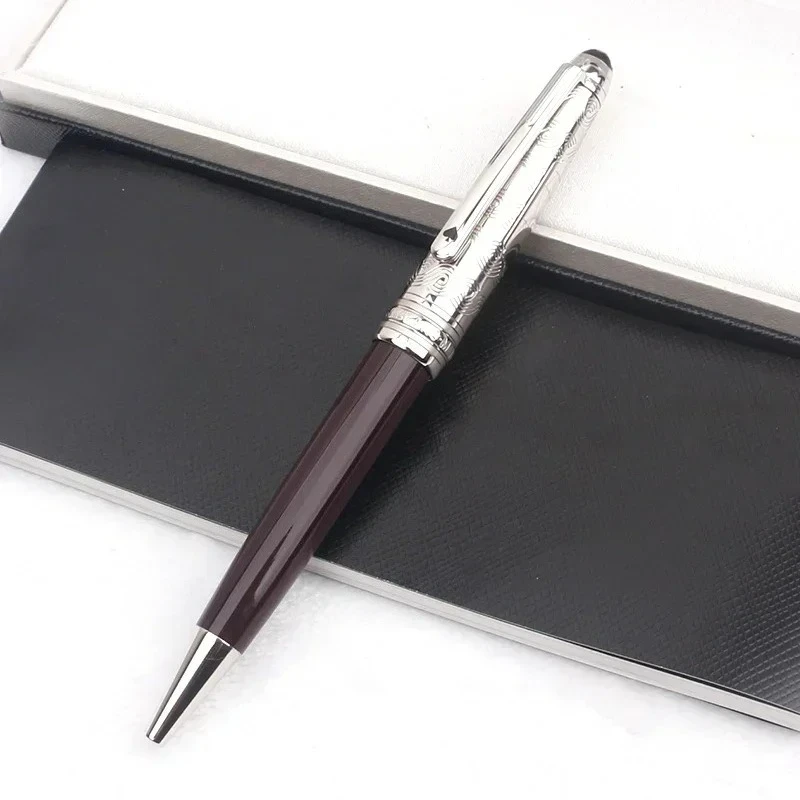 

Navy Dark Blue MB 163 80 Days Fountain Rollerball Ballpoint Pen Business Stationery Writing Gifts