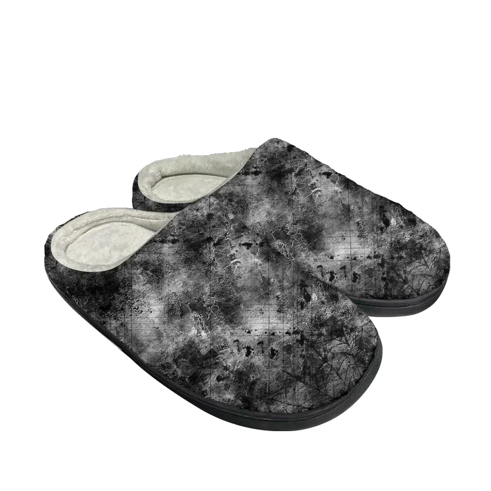 Hot Cool Gothic Home Cotton Custom Slippers Mens Womens Teenager Latest Bedroom Plush Indoor Keep Warm Shoes Thermal Slipper