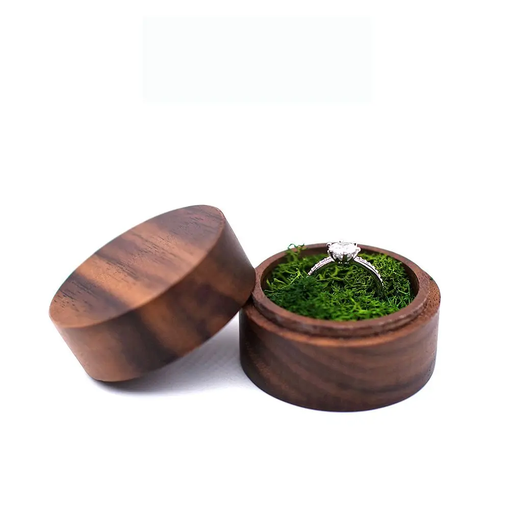 

Slots Visible Window Earrings Organizer Jewelry Box Case Gift Proposal Ring Box Storage Box Ring Bearer Box Presentation Box