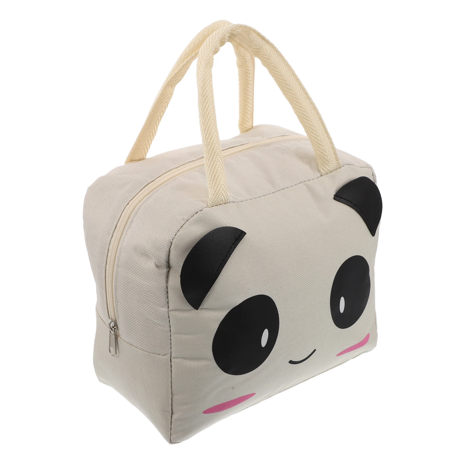

Lunch Bag Bento Pack Panda Cooler Thermal Insulation Storage Cute Oxford Cloth Foldable Lunch Tote With Compartments Tote Picnic