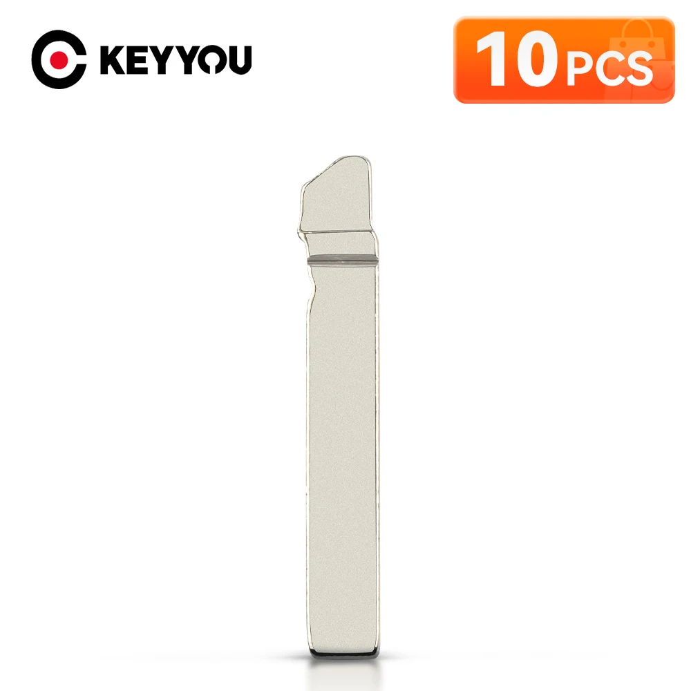 

KEYYOU 10 шт. # Заготовка ключа HU162 для автомобилей Audi, VW Polo, Passat B5, Tiguan, Golf, Santana, Bora, Seat, Skoda, аксессуар для авто