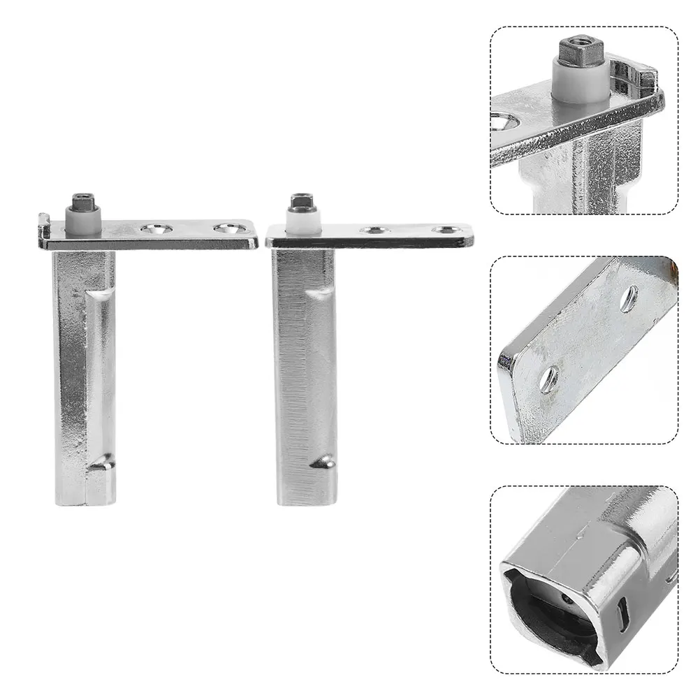 

2pcs Stainless Steel Freezer Door Hinge Replacement Durable Heavy Duty Hinges For Refrigerator Repair Household Appliance