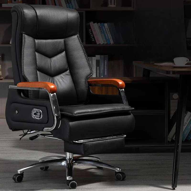 

Extension Black Office Chair Cushion Adjustable Pliable Comfy Office Chair Recliner Pliable Luxury Sillas De Oficina Furniture