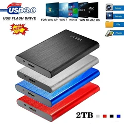 USB 3.1 8TB SSD External Hard Drive Hard Disk for Desktop Mobile Laptop Computer 3600rpm Speed Type-C Storage Memory Stick