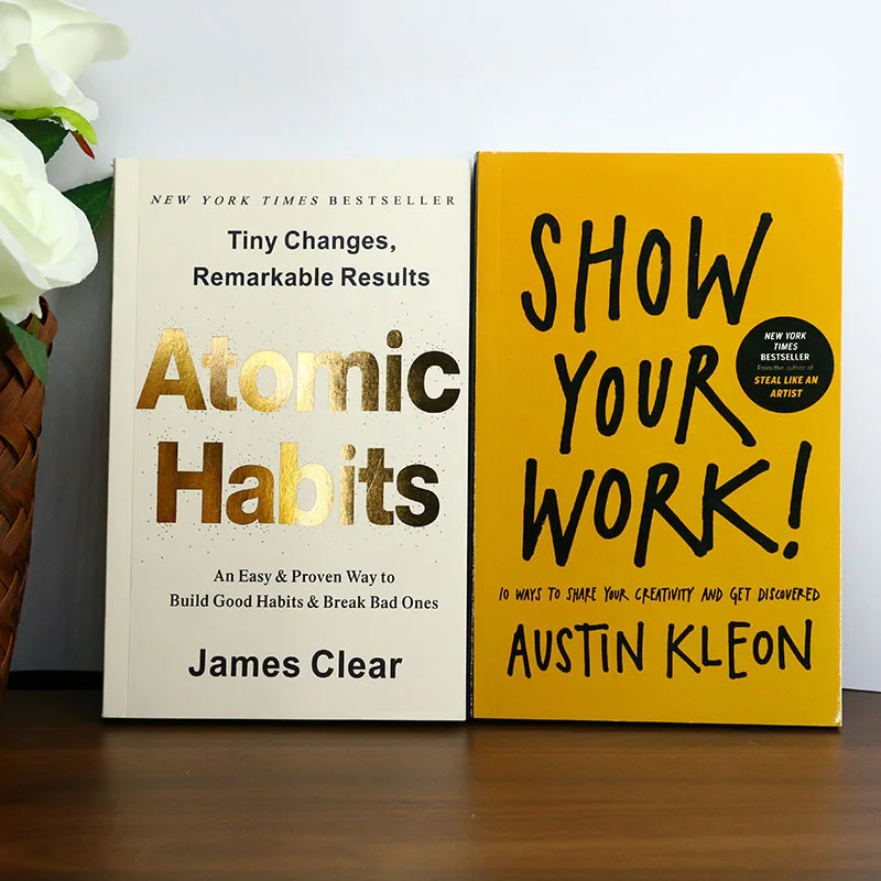 

《Автоматические привычки》+ 《Покажите свою работу!》Набор для творческого роста двойного объема, незаменимый для творческих профессионалов, студентов, самообработки