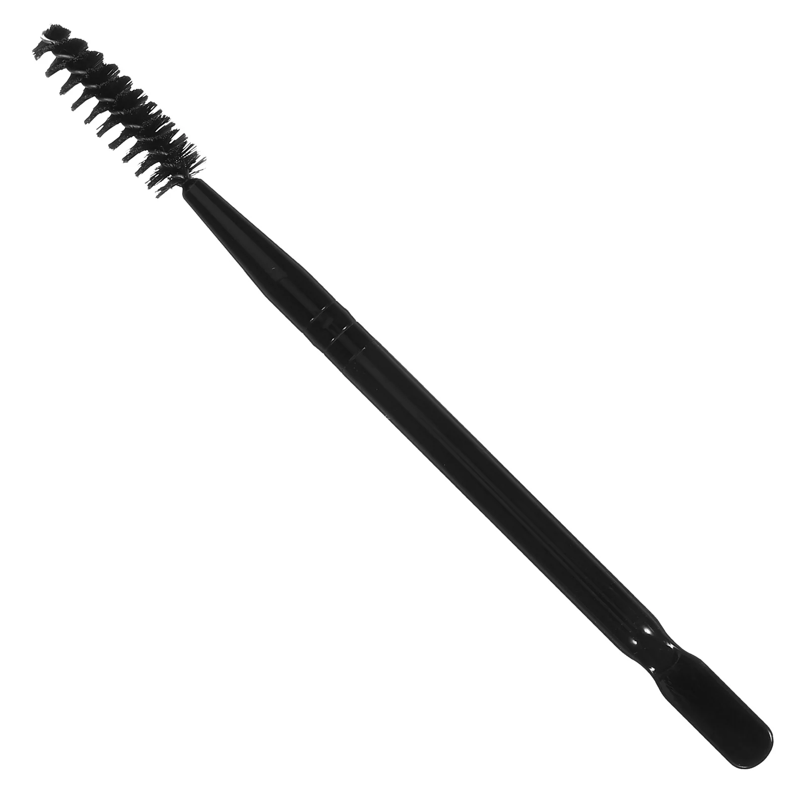 1 Stück Mascara-Pinsel, doppeltes Ende, Augenbrauen- und Wimpernkamm, Make-up-Werkzeug, hochwertige Schönheitspinsel für Frauen und Mädchen, Schwarz
