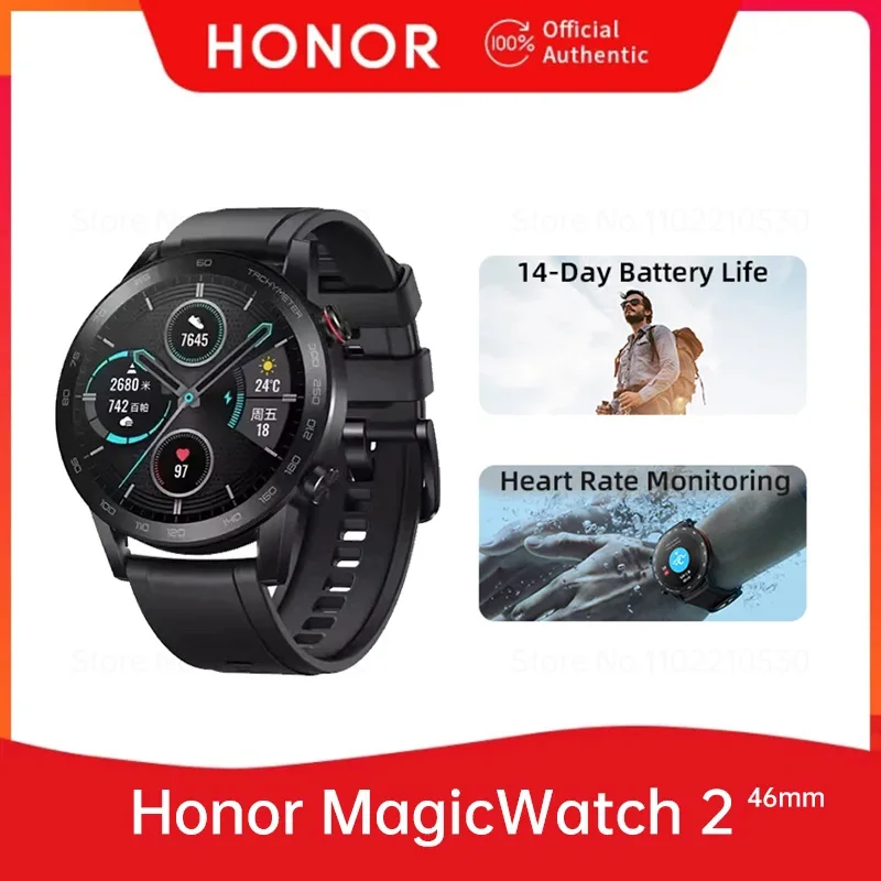 HONOR MagicWatch 2 Smartwatch 46mm Bluetooth Calling Smart Watch 14 Days Battery Life Phone Call Heart Rate GPS 200 sold137,473.141000Ace PC StoreSee previewSimilar items