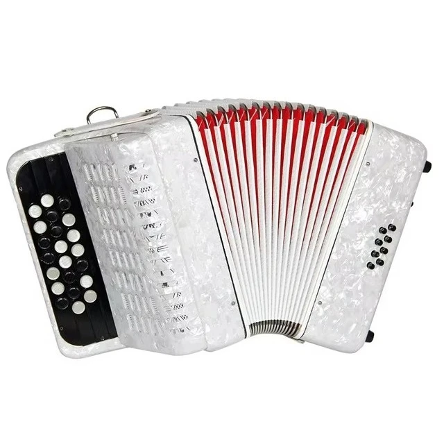 Top Sale 22 Keys 8 Bass Keyboard Musical Instruments Button Diatonic Accordion for Sale