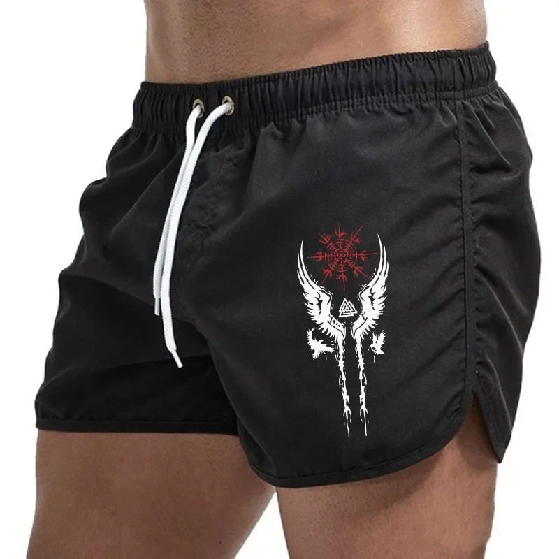 Celana Pendek Pria Berkualitas Tinggi Celana Pantai Kasual Olahraga Musim Panas Celana Harian Bersepeda Lari Kebugaran