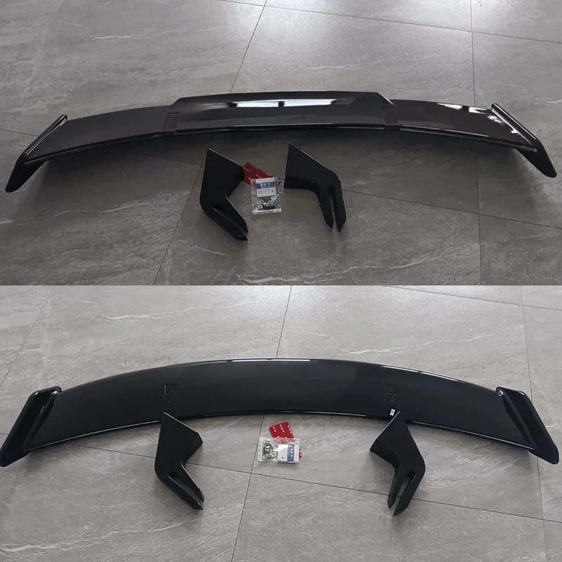 Universal Rear Spoiler with Fins, Aero Sport Tuning Parts for Multiple Models