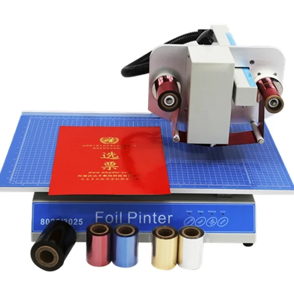 

Hot foil machine Aluminum gold foil printer, automatic digital hot foil bronzing machine price for sale