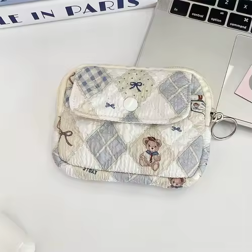 Cute Cartoon Small Travel Cosmetic Lipstick Earphone Card Portable Storage Bag Purse Women Gift Pouch In Make up Bags Organizer - Image 27