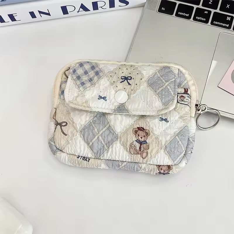 Cute Cartoon Small Travel Cosmetic Lipstick Earphone Card Portable Storage Bag Purse Women Gift Pouch In Make up Bags Organizer - Image 27