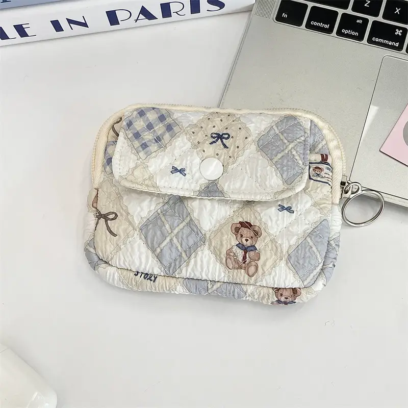 Cute Cartoon Small Travel Cosmetic Lipstick Earphone Card Portable Storage Bag Purse Women Gift Pouch In Make up Bags Organizer - Image 27
