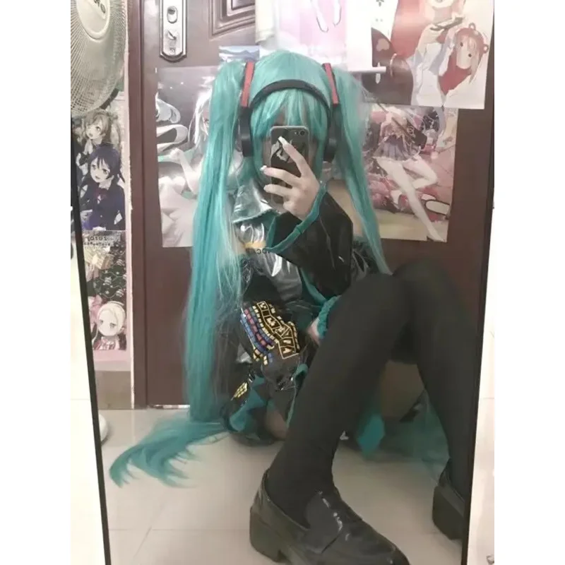 Vocaloid Anime Miku Copricapo Cosplay Halloween Festa di Capodanno Rin Len Set di accessori per cuffie Regalo di Natale