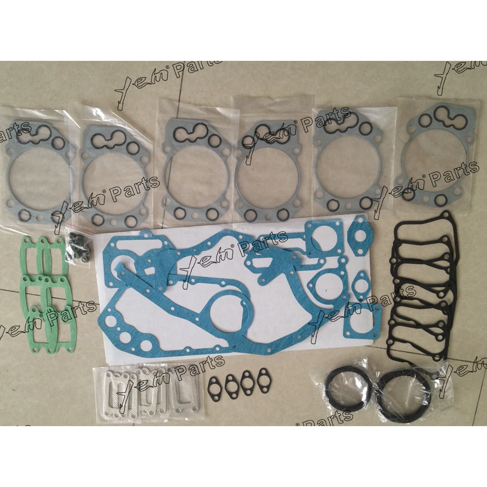 For Liebherr engine parts D926 D926T full gasket kit  with head gasket 9277662 for R914 R924 R934 excavator