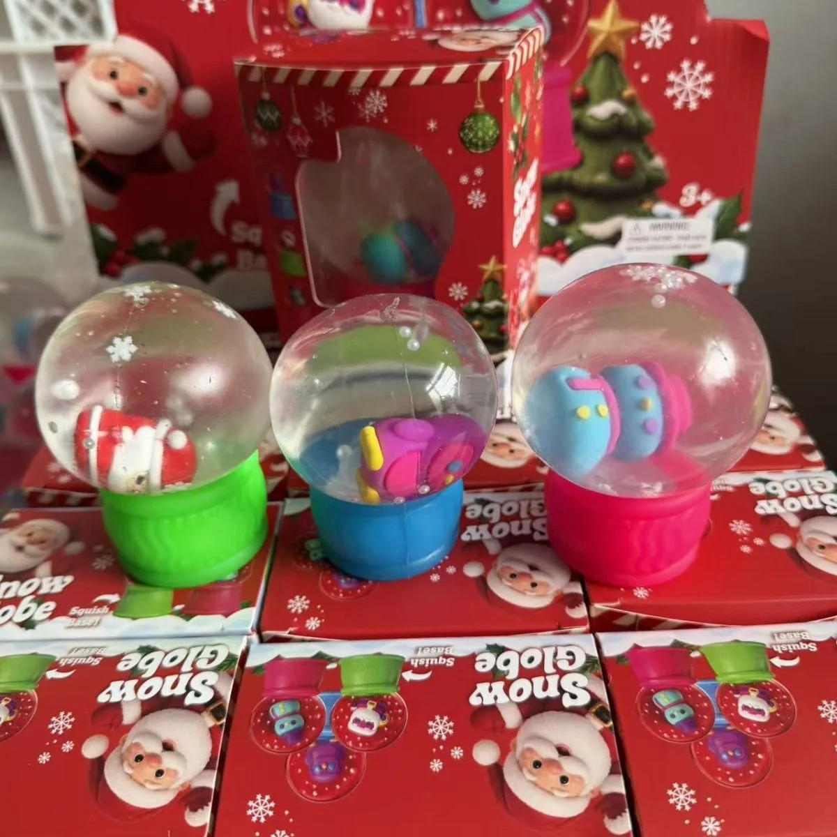 Hot New Product NeeDoh Adults Squish Flow Snow Globe Crunch Crunch Stress Relief Toy Squeeze Toy Adults Christmas gift ﻿