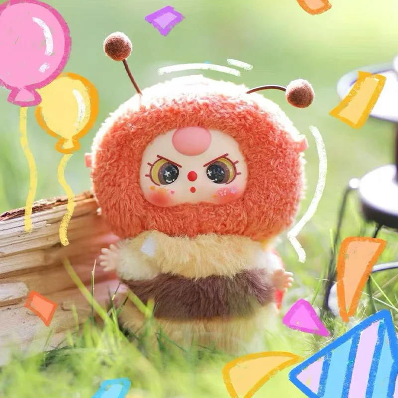 

Baby Three-Elf Plush Blind Box Limited Edition Cute Doll Fashion Toy Mystery Box Creativity Bag Pendant Anime Figures Girl Gifts