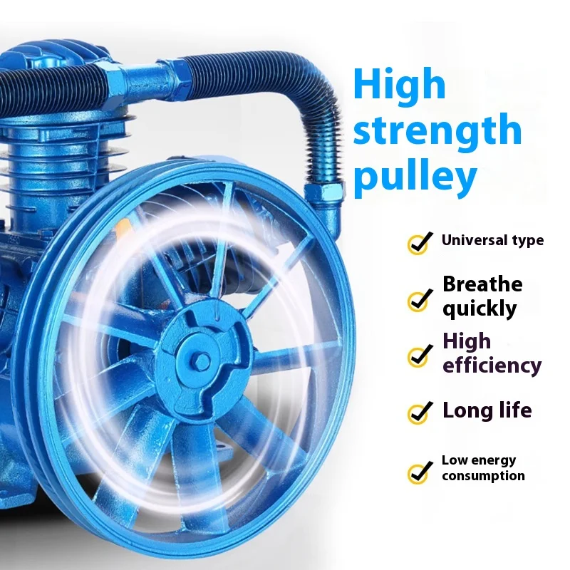 Gruppo compressore d'aria a pistone ad alta pressione Fiak 380V 11KW Potenza Nuova condizione Metodo di raffreddamento ad aria Testa della pompa dell'aria