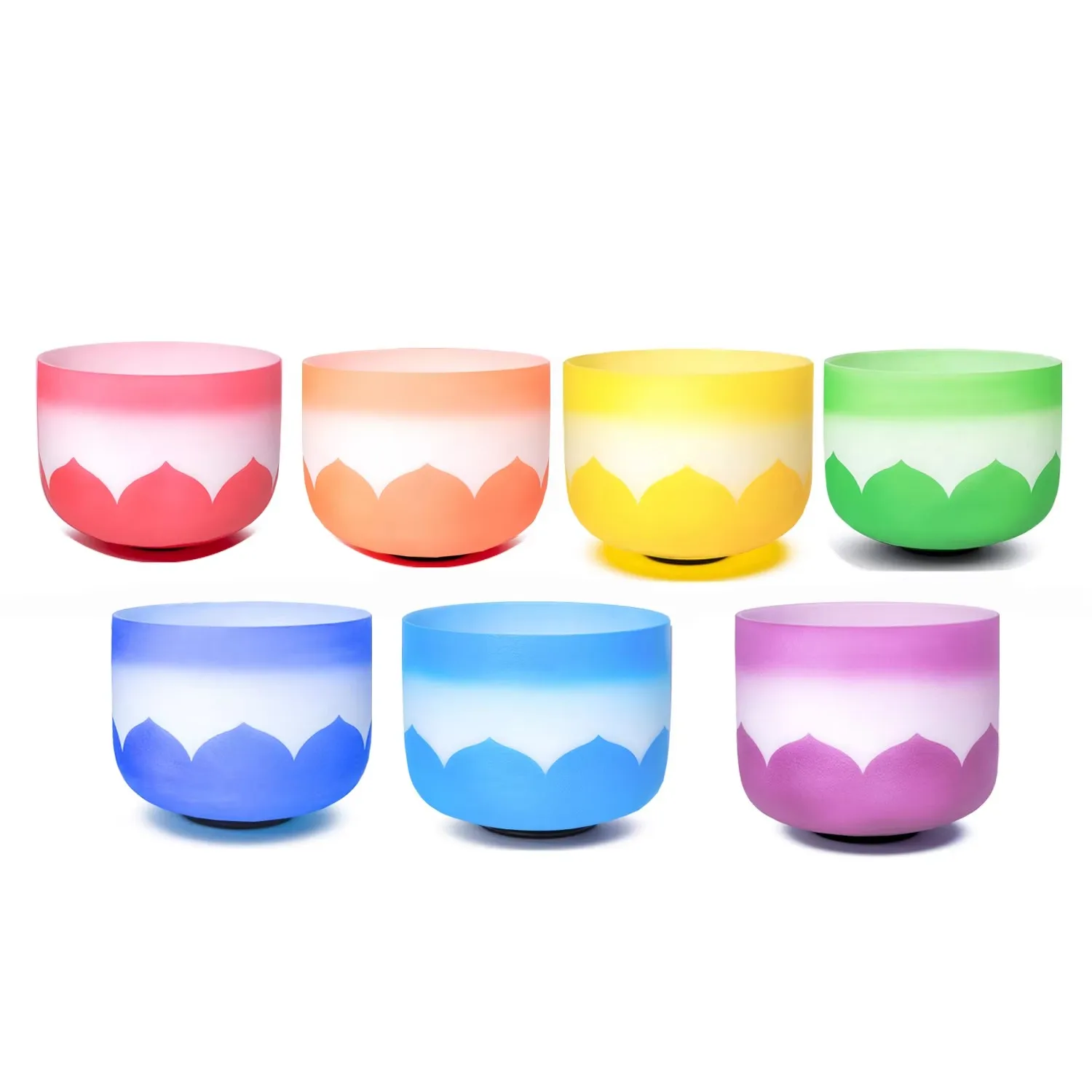 

Кварцевая поющая чаша Hye-eun 8 дюймов, 432 Гц/440 Гц, с матовым покрытием в форме цветка лотоса, для йоги, медитации и звукотерапии